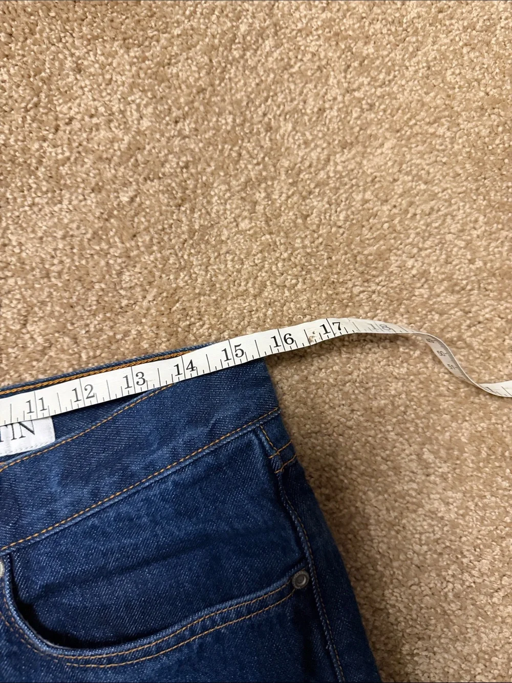 Gustin Dark Blue Straight Men’s Jeans